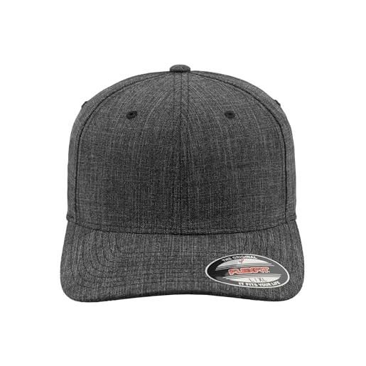 Flexfit unisex fine melange berretto - nero, l/xl