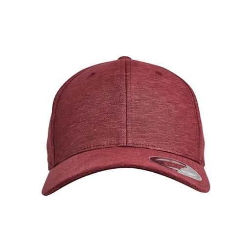 Flexfit natural melange kappe, burgundy s/m
