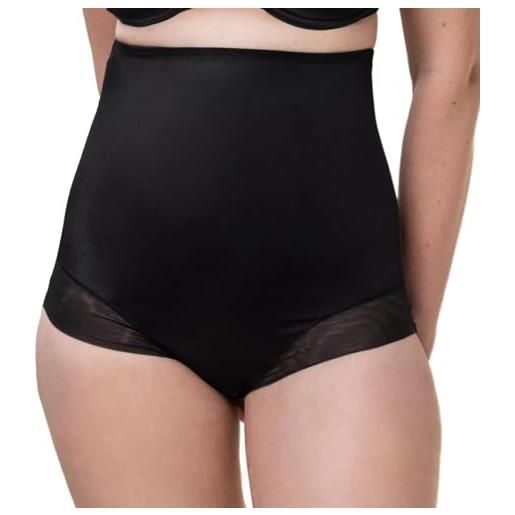 Triumph donna true shape sensation super hw panty, shapewear highwaist panty, black, 4