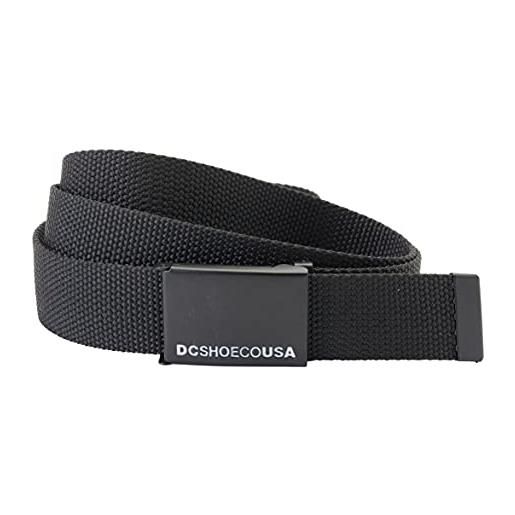 Dc shoes - web belt belts per uomo - anthracite - taglia unica