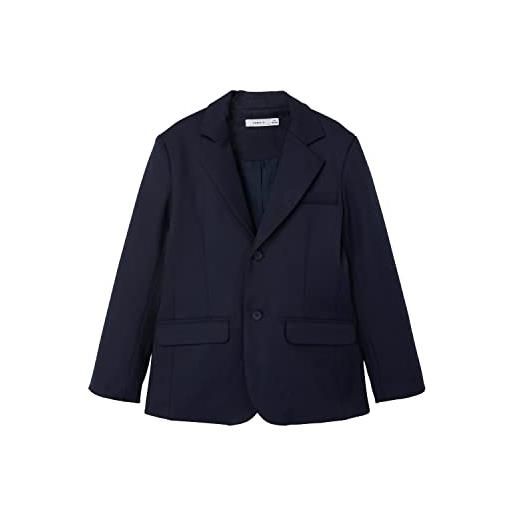 NAME IT nkmriramel blazer noos sakko, zaffiro scuro, 158 bambini e ragazzi