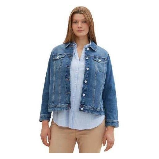 TOM TAILOR 1042191 giacchetto denim, 10110-blue, 44 donna
