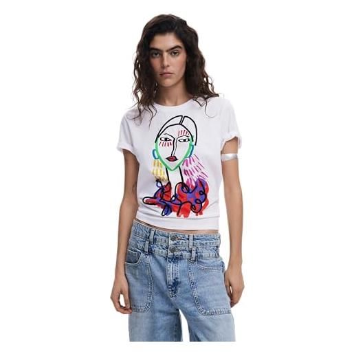 Desigual ts_misuri, 1000 white, m