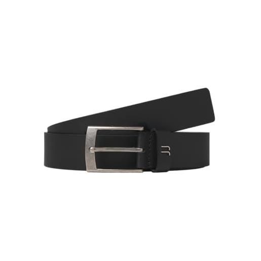 JACK & JONES jacdallas belt noos cintura in pelle, nero, 95 cm
