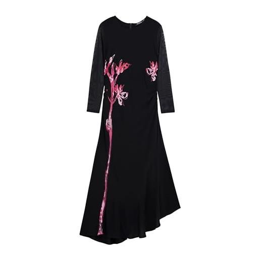 Desigual vest_asimetricolirio, 2000 black, m