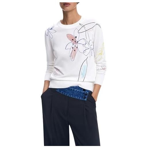 Desigual jers_arty, 1000 white, s