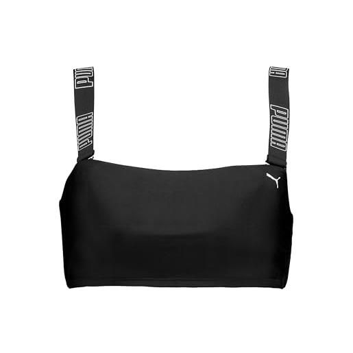 PUMA bandeau t, costumi da bagno donna, nero, xl