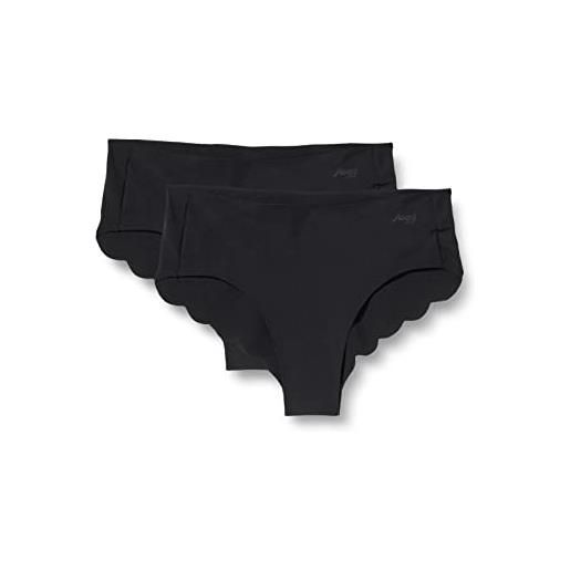 Sloggi donna zero modal 2.0 h hipster 2p, cacao, s