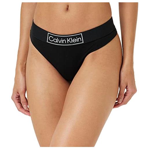 Calvin Klein perizoma donna tanga, nero (black), l