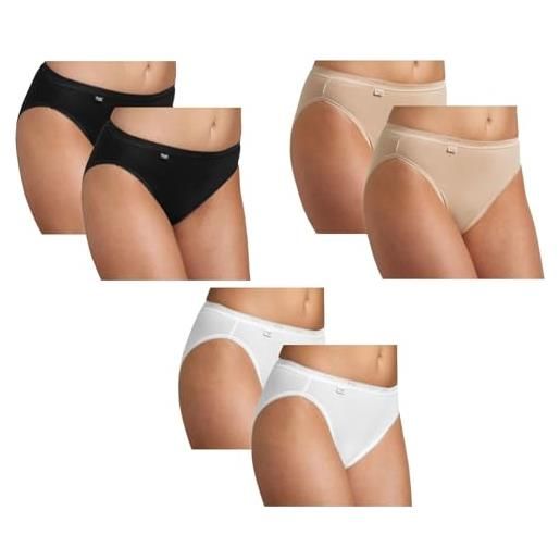 Sloggi basic+ tai 2p, slip donna, bianco (white), 50