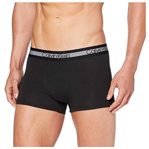 Calvin Klein trunk 3pk 000nb1799a, uomo, nero (black), xl