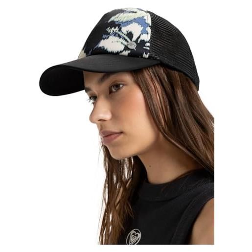 Roxy bella mattina cappello, vento selvaggio hibiscus mirage, taglia unica donna
