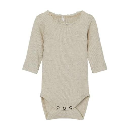 Name it nbfkab ls body noos, body bimba 0-24, beige (peyote melange), 80