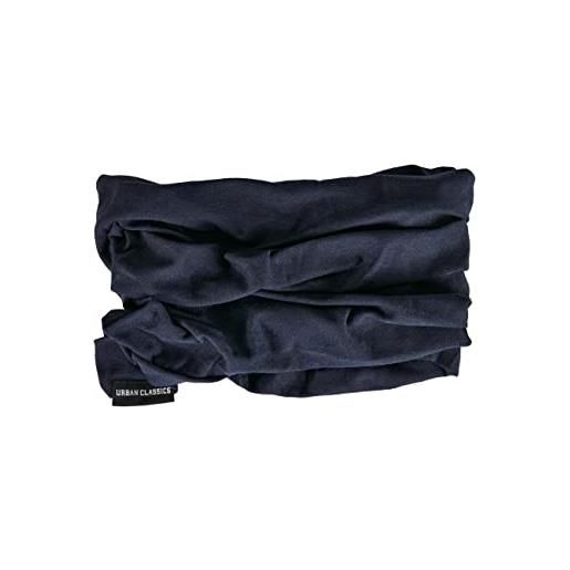 Urban Classics light tube scarf sciarpa, dark navy, one size unisex-adulto