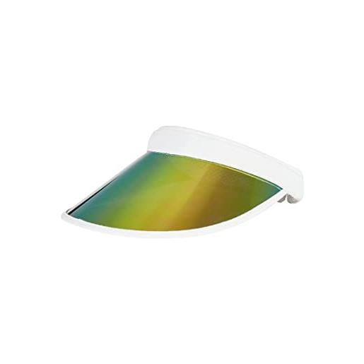 Urban Classics tb2768-holographic visor visiera, bianco/multicolore, taglia unica unisex-adulto