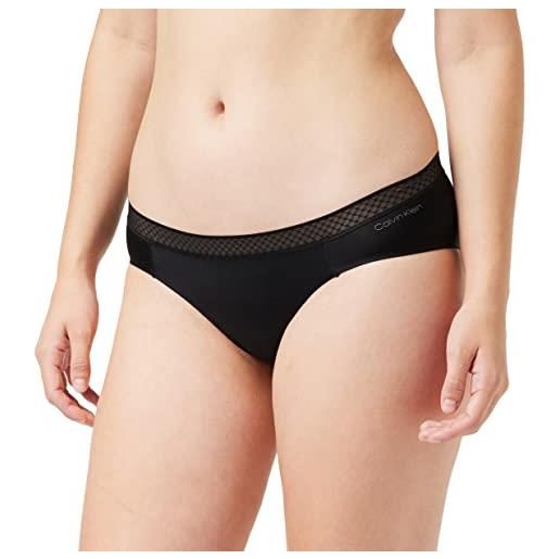 Calvin Klein donna slip bikini form elasticizzato, nero (black), m