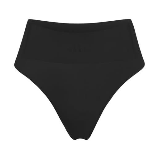 adidas mutande perizoma da donna (taglia xs - xxl) - biancheria intima comoda, nero, xs