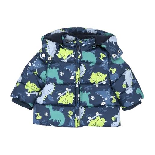 Chicco, giubbotto neonato con cappuccio e pratica chiusura a zip, lavabile in lavatrice, abbigliamento bambino 0-24 mesi, designed in italy