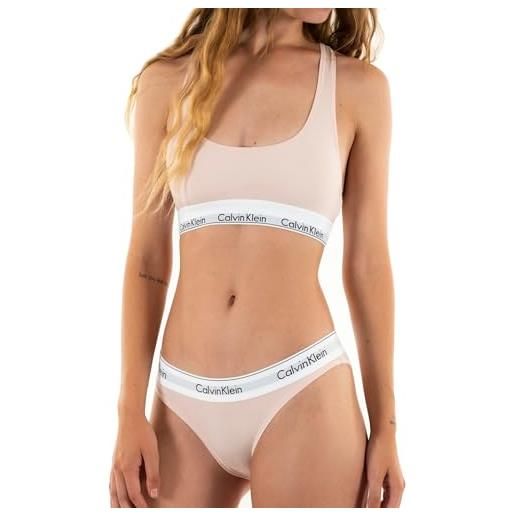 Calvin Klein slip taglio bikini donna intimo, rosa (nymphs thigh), xs