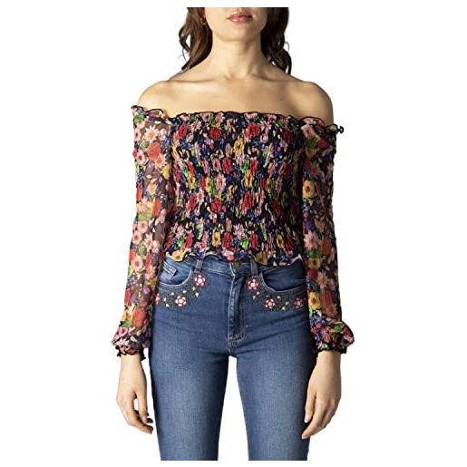 Desigual ts_ailea t-shirt, black, xl da donna