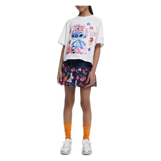 Desigual ts_trouble maker_stitc, 1000 white, 9/10