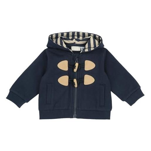 Chicco, giubbotto neonato e neonata in caldo e morbido tessuto, con cappuccio e pratica chiusura, lavabile in lavatrice, abbigliamento bambino e bambina, designed in italy