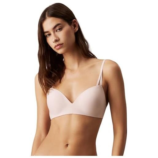 Calvin Klein donna reggiseno a mezza coppa lift elasticizzato, beige (beechwood), 2c