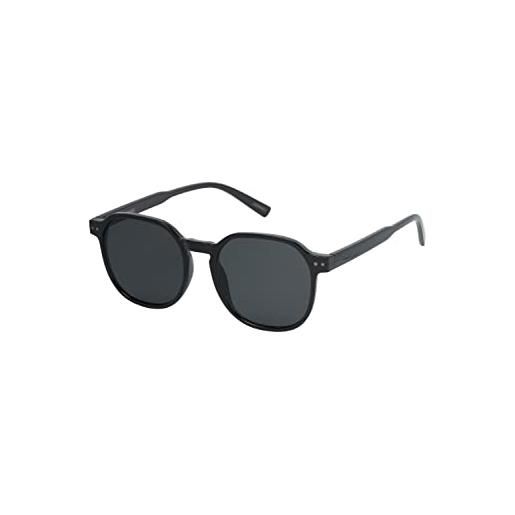 JACK & JONES jacchristopher sunglasses occhiali, pirate black/detail: j1013-03, taglia unica uomo
