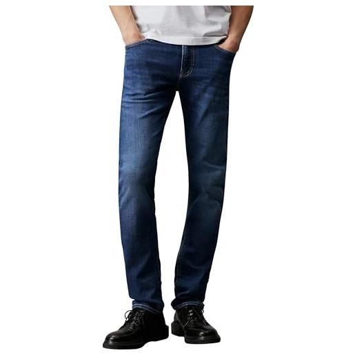 Calvin Klein uomo jeans slim fit, blu (denim dark), 30w/32l