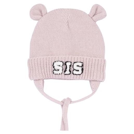 Chicco, cappello neonato e neonata, caldo, comodo e morbido, con laccetti e pon pon, abbigliamento bambino e bambina, idee regalo nascita, designed in italy