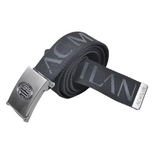 ACM 1899 ac milan 143421 milan cintura, nero, free size unisex-adulto