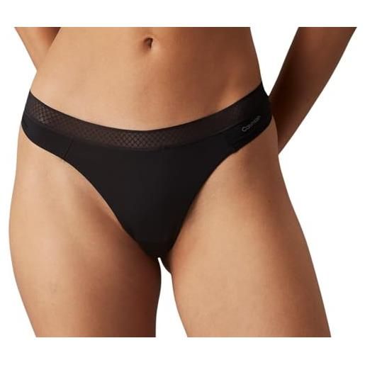 Calvin Klein perizoma donna tanga, nero (black), s