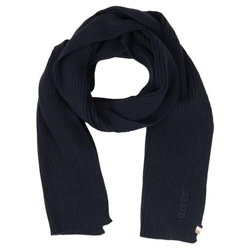 BOSS magico_r_scarf sciarpa, dark blue404, taglia unica uomo