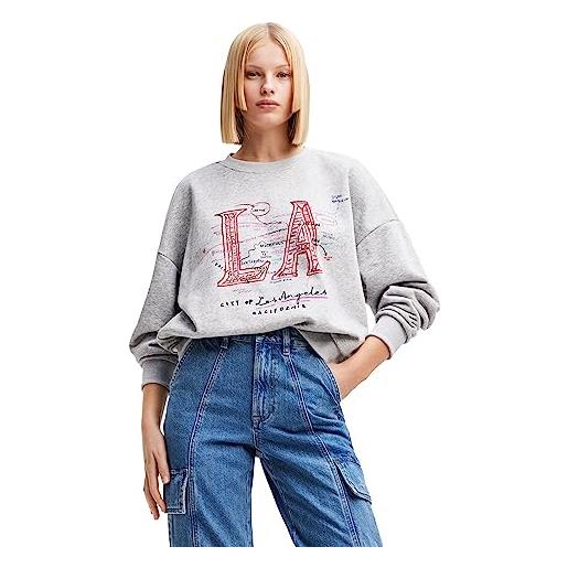 Desigual felpa marci, nero, s donna