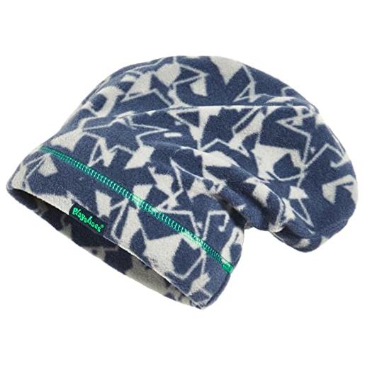 Playshoes cappello in pile, cappello invernale unisex - bambini e ragazzi, stelle del berretto, 53