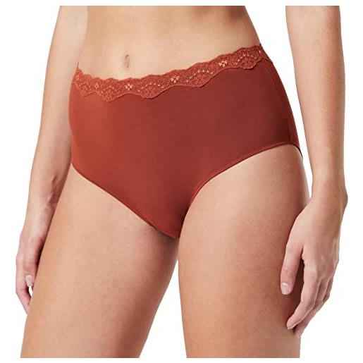 Triumph touch of modal midi, intimo donna, rosso (french cinnamon), xs