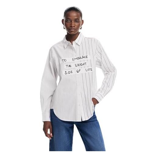 Desigual cam_yokohama, 1000 blanco, l, bianco, l