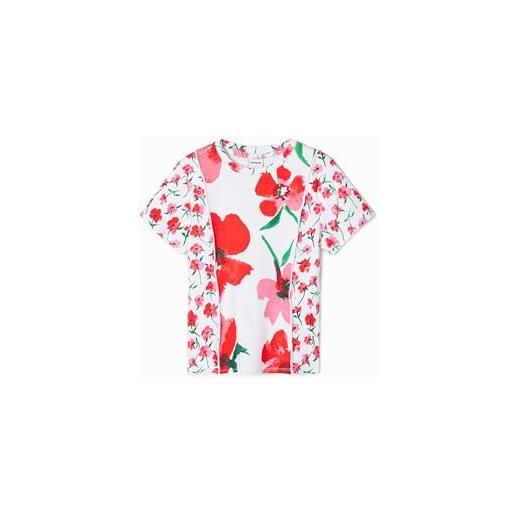 Desigual maglietta da ragazza ts_daisy, bianco, 12 anni
