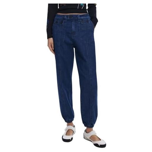 Desigual denim_ballun, 5053 denim medium wash, 42