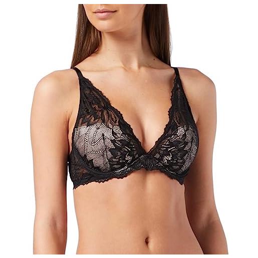 Calvin Klein donna reggiseno scollato lightly lined plunge elasticizzato, nero (black), 2a