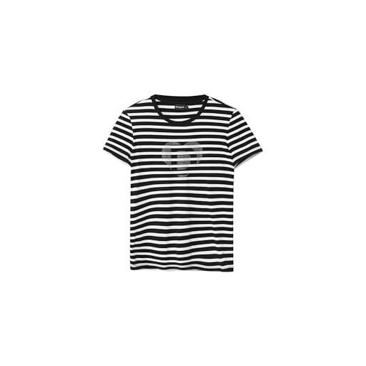 Desigual maglietta da donna a maniche corte, t-shirt donna, bianco, xs