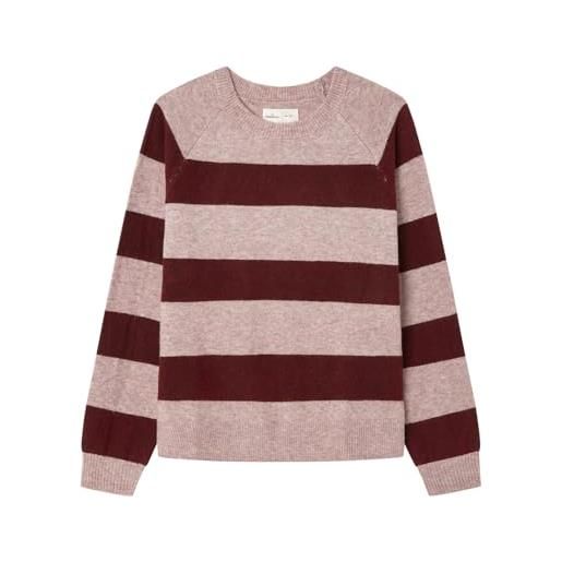 Springfield kodak stripe sweater, vino, l donna