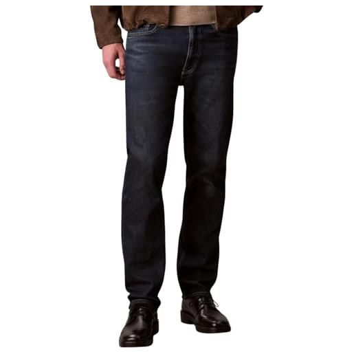 Calvin Klein uomo jeans gilded rinse straight fit, blu (gilded rinse), 30w/33l