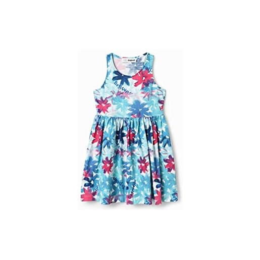 Desigual vestito da bambina, blu, 8 anni