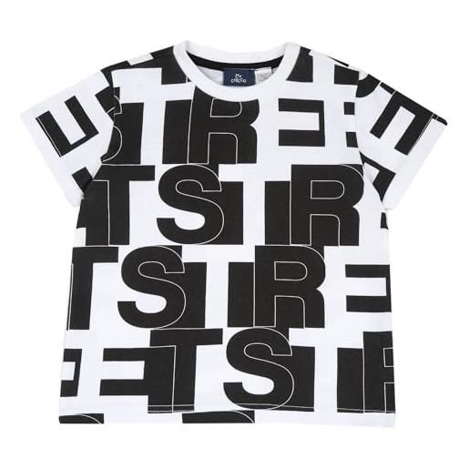 Chicco, t-shirt bambino, maglietta a maniche corte, comoda e alla moda, in morbido cotone, lavabile in lavatrice, abbigliamento bambino e ragazzo, designed in italy