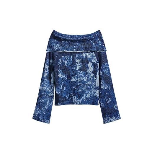 Desigual jers_trondheim, 5016 estate blue, xs