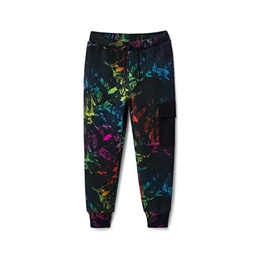 Desigual pant_adam 2000 black pantaloni casual, 9-10 years