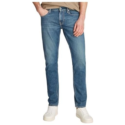 Calvin Klein uomo jeans slim fit elasticizzati, blu (denim medium), 28w/32l