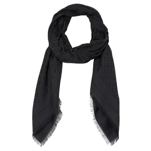 BOSS ledonia_120120 sciarpa, black1, taglia unica donna