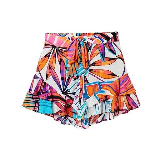 Desigual pant_biarritz 1000 set bikini, bianco, s donna